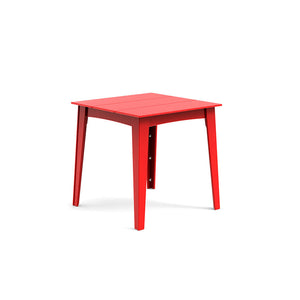 Alfresco Square Bar & Counter Table Dining Tables Loll Designs Counter Height Apple Red 