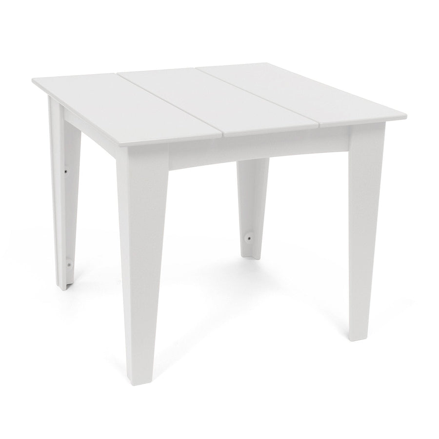 Alfresco Square Table Dining Tables Loll Designs 36 inch Width Cloud White
