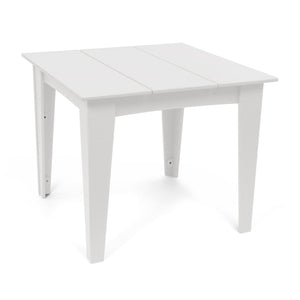 Alfresco Square Table Dining Tables Loll Designs 36 inch Width Cloud White 