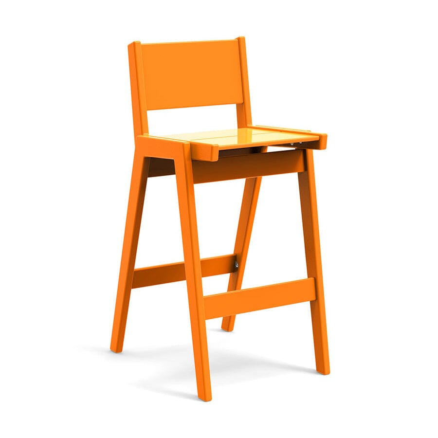 Alfresco Stool Stools Loll Designs Bar Height Sunset Orange