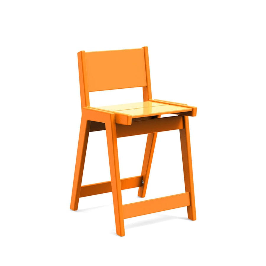 Alfresco Stool Stools Loll Designs Counter Height Sunset Orange