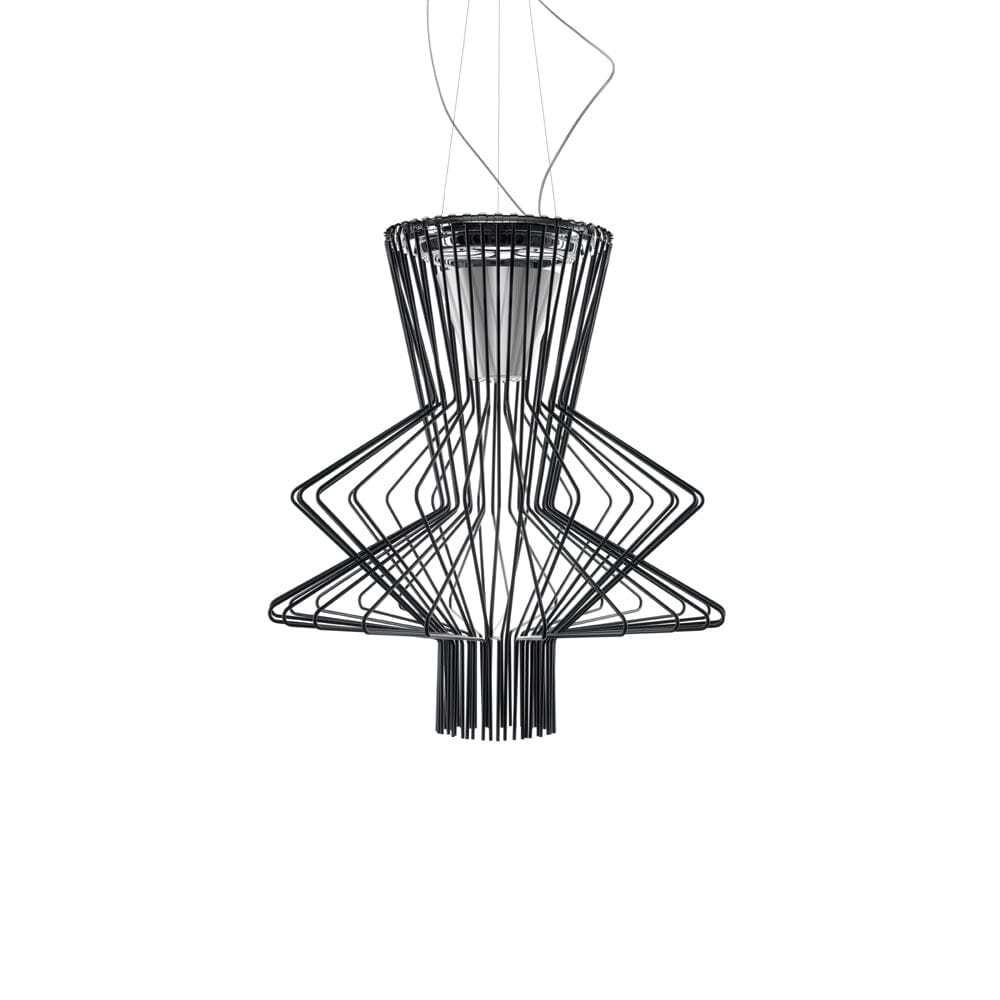Allegro Suspension Lamps suspension lamps Foscarini Ritmico halogen: graphite - 193" cord