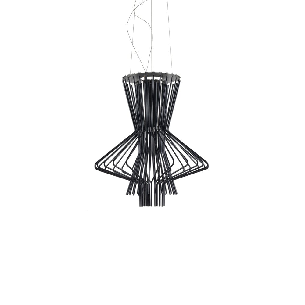 Allegretto Suspension Lamps suspension lamps Foscarini Allegretto Ritmico - Graphite - 133" cord length