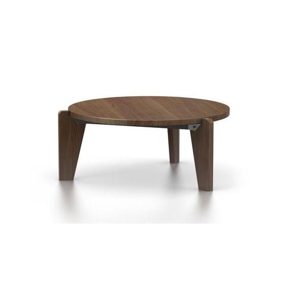 Prouvé Guéridon Bas Solid Guéridon Bas Vitra American Walnut/ Solid/ Oiled
