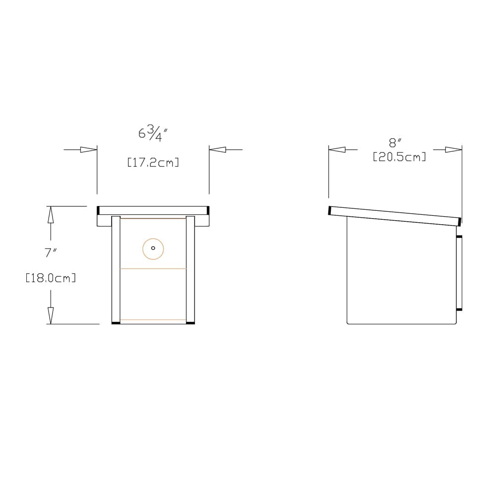 Arbor Modern Birdhouse Accessories Loll Designs