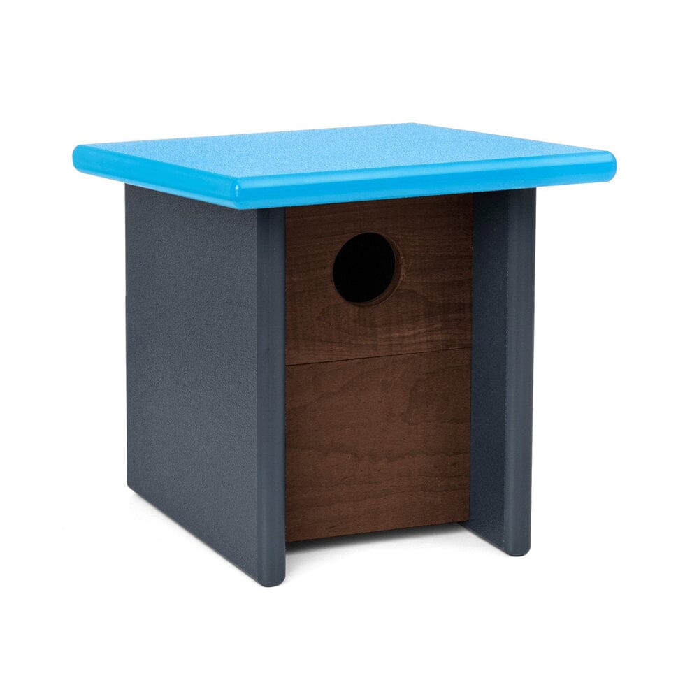 Arbor Modern Birdhouse Accessories Loll Designs Sky Blue Charcoal Grey