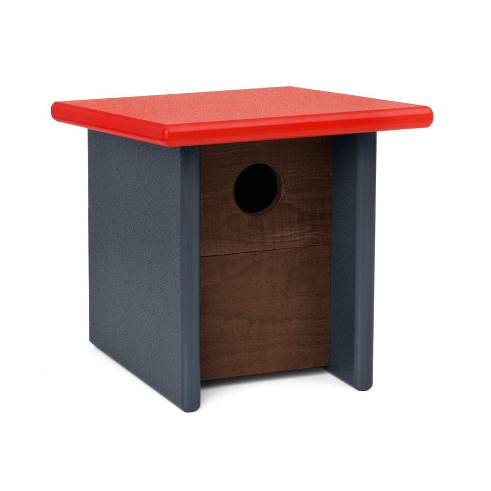 Arbor Modern Birdhouse Accessories Loll Designs Apple Red Charcoal Grey
