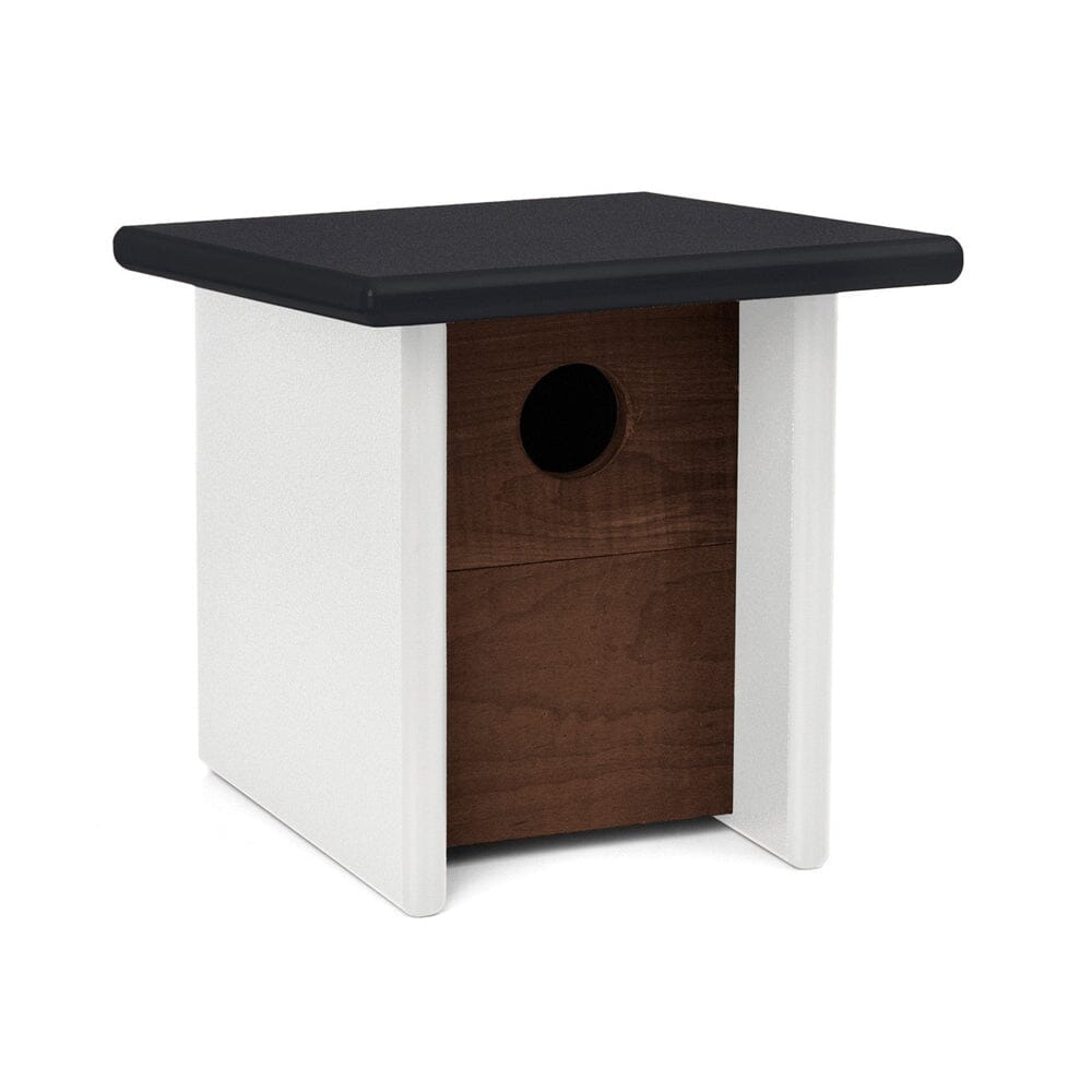 Arbor Modern Birdhouse Accessories Loll Designs Black Cloud White