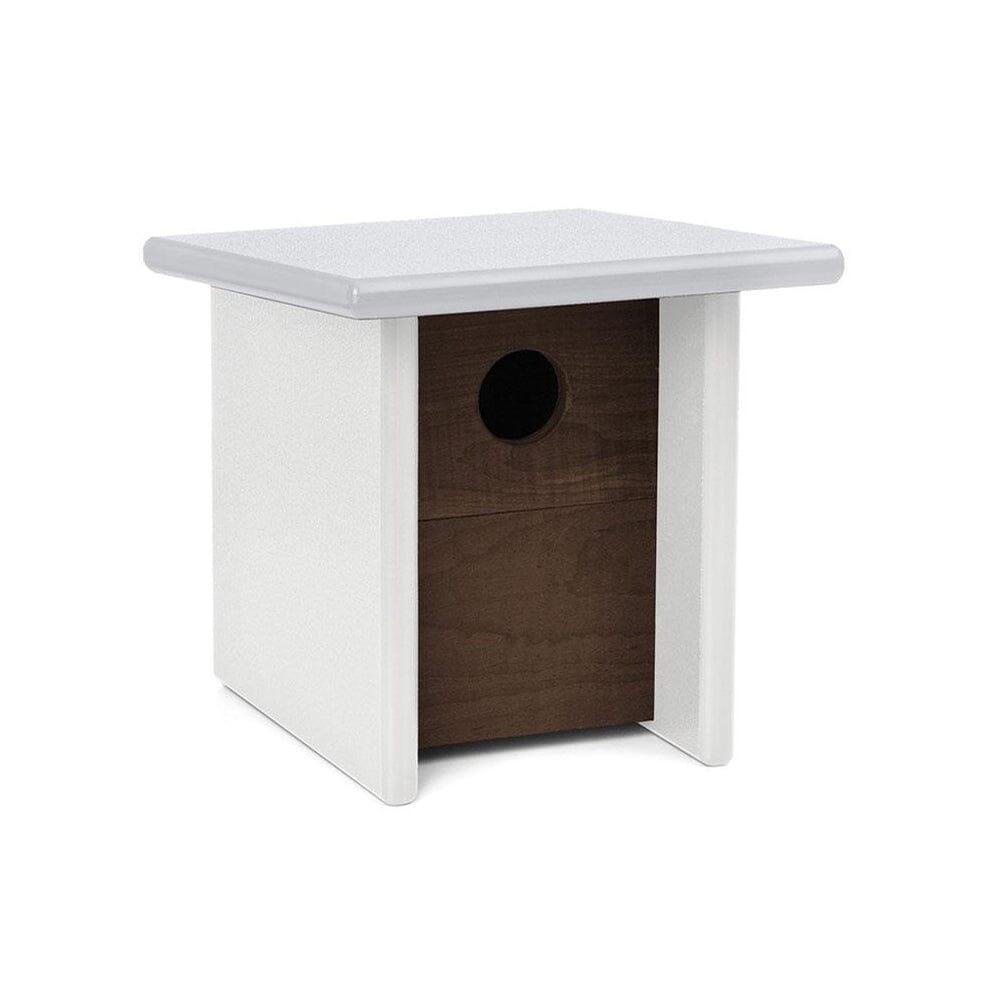 Arbor Modern Birdhouse Accessories Loll Designs Driftwood Cloud White