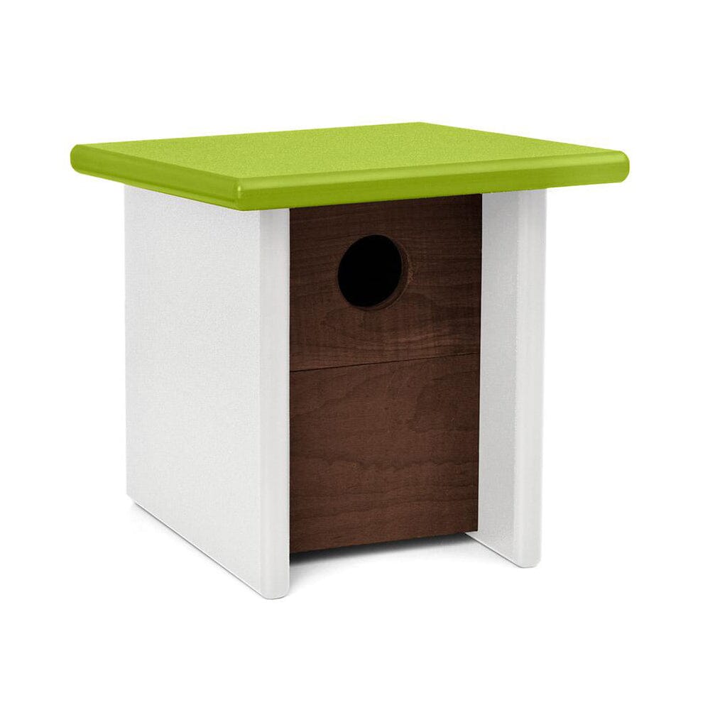 Arbor Modern Birdhouse Accessories Loll Designs Leaf Green Cloud White