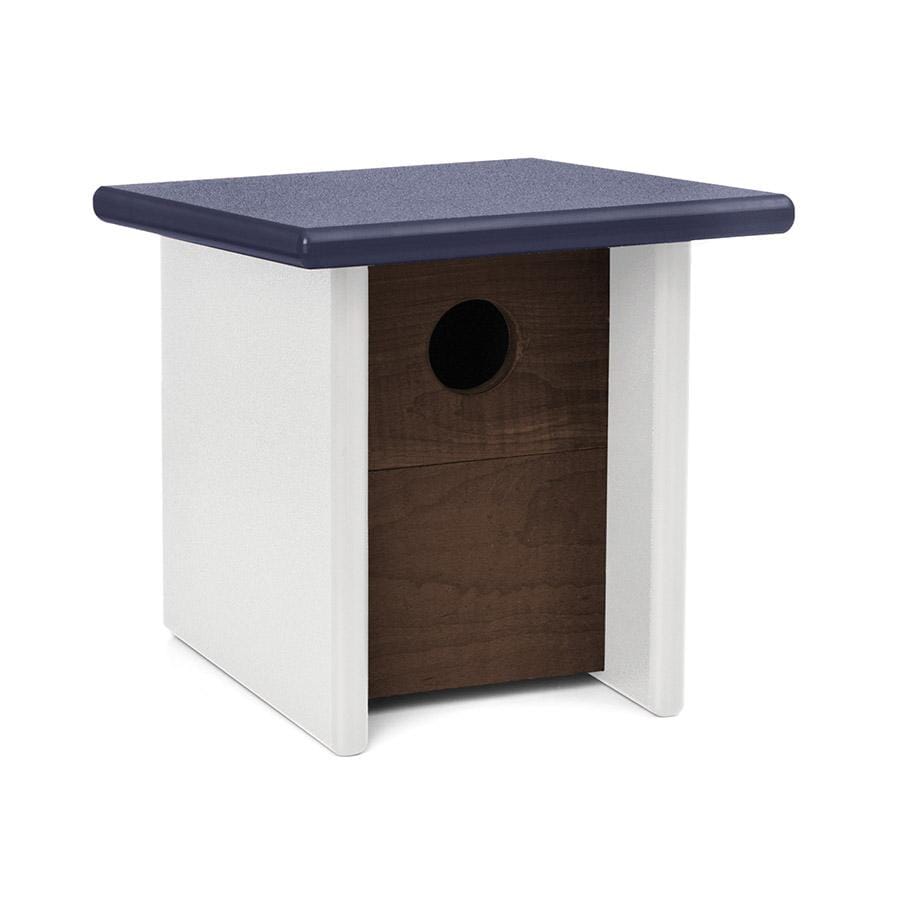 Arbor Modern Birdhouse Accessories Loll Designs Navy Blue Cloud White