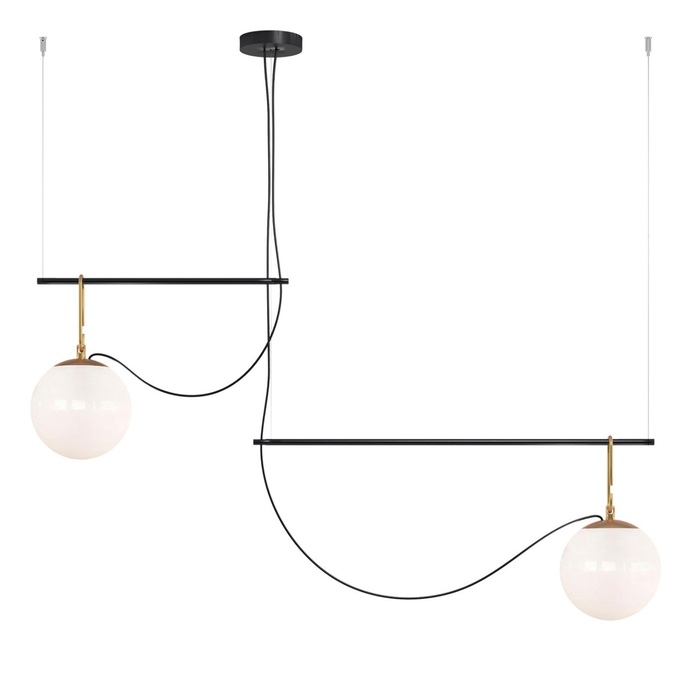 NH S3 2 Arms Suspension Lamp Pendant Lights Artemide
