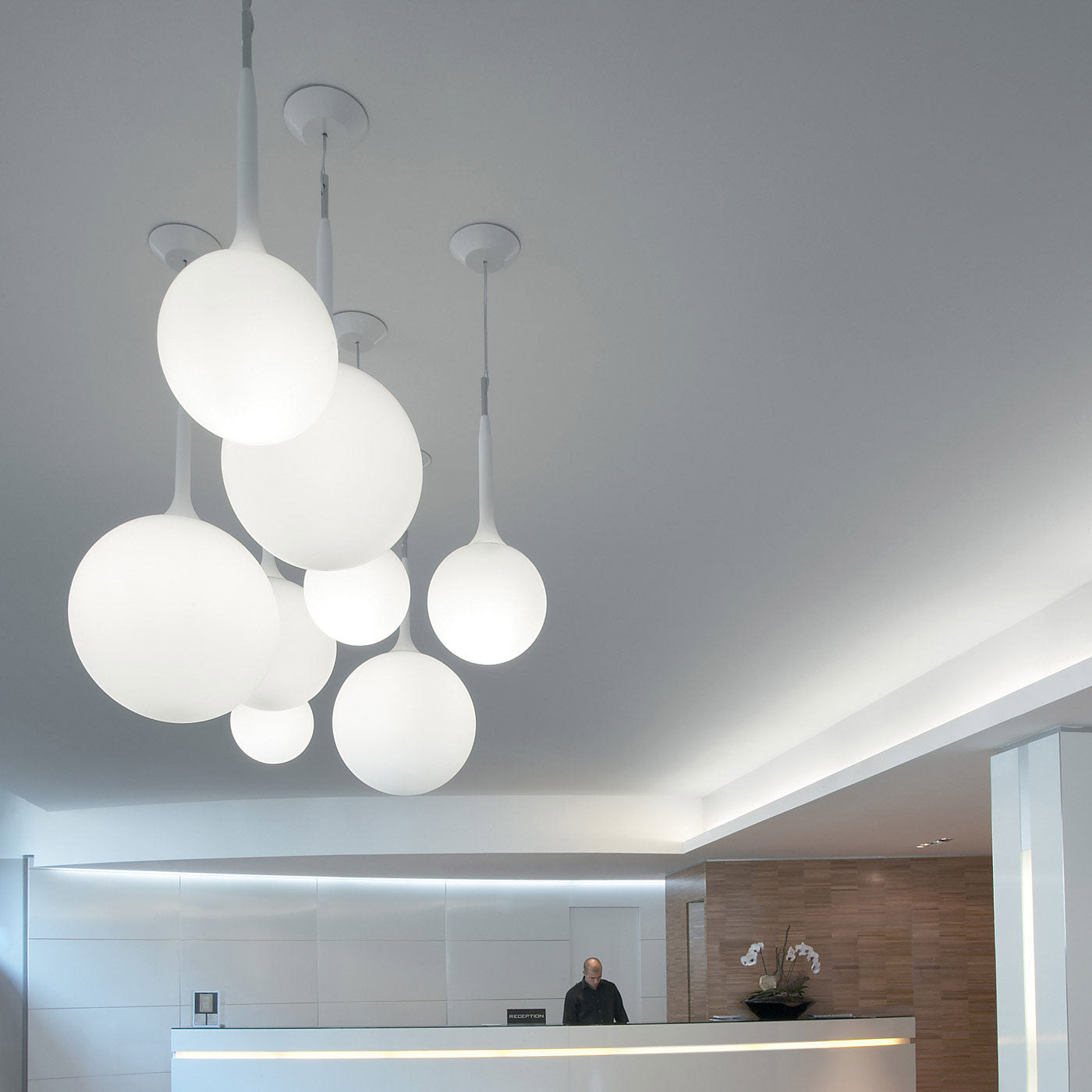 Castore Suspension Collection hanging lamps Artemide