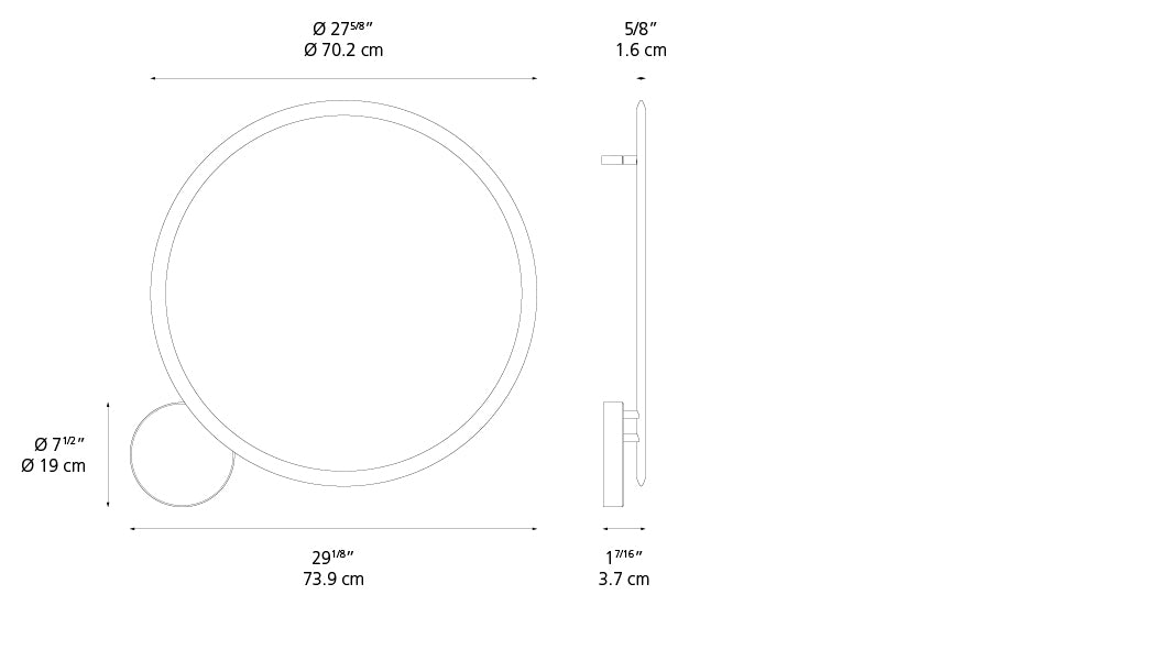 DISCOVERY Wall/Ceiling Lamp wall / ceiling lamps Artemide