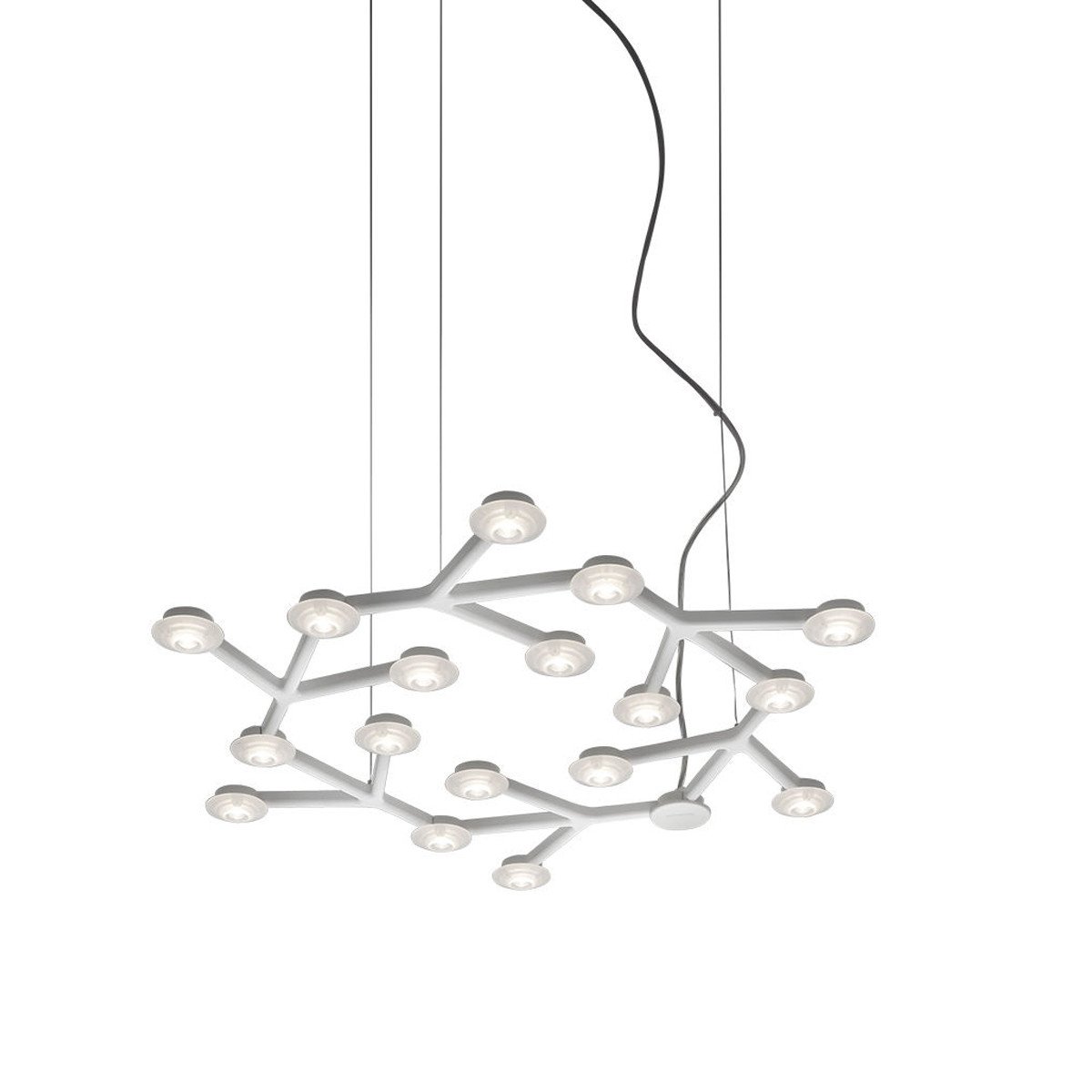 Led Net Circle Suspension hanging lamps Artemide