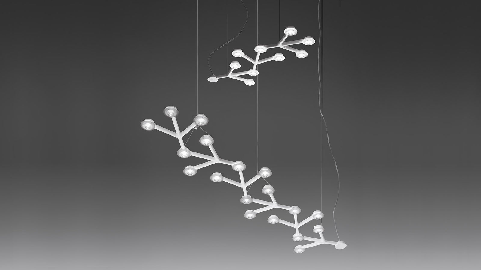 Led Net Line 66-125 Suspension hanging lamps Artemide