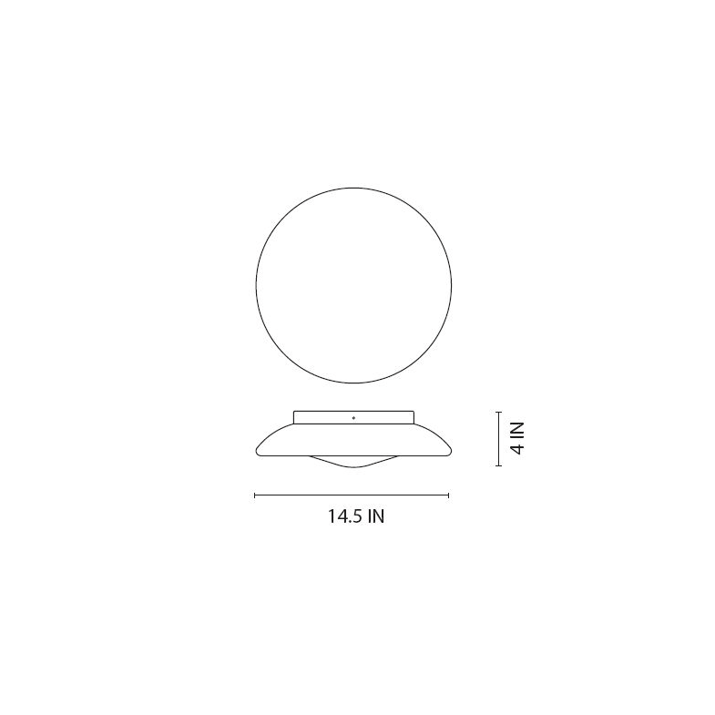 Lunex Wall/Ceiling Light wall / ceiling lamps Artemide