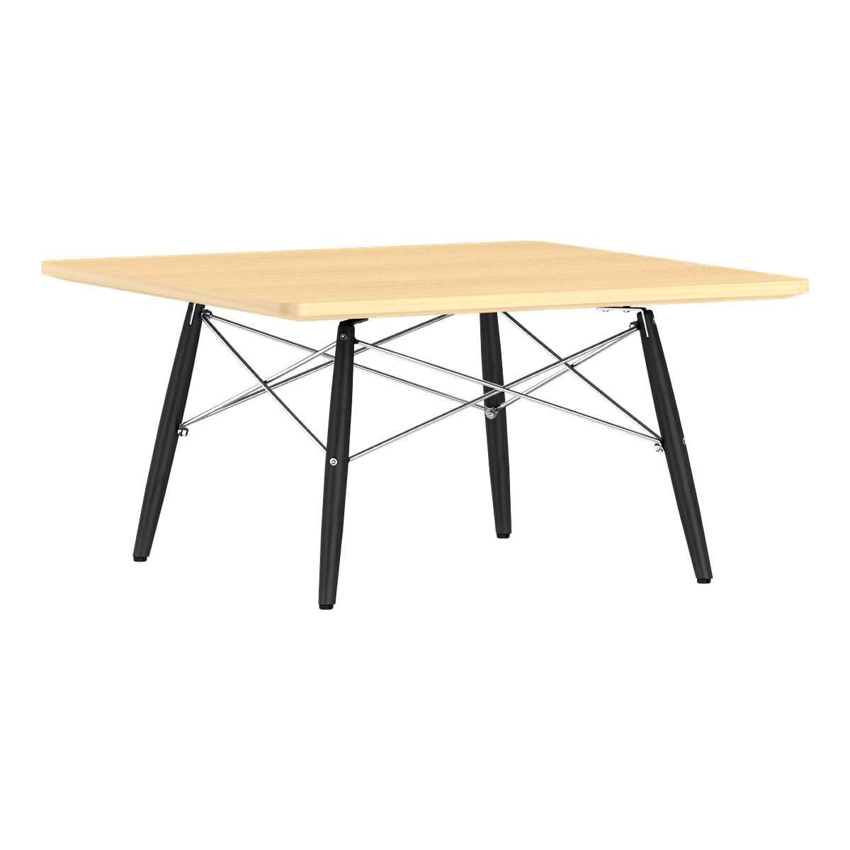 Eames Square Dowel Leg Coffee Table Coffee Tables herman miller White Ash Ebony +$30.00 Chrome +$15.00