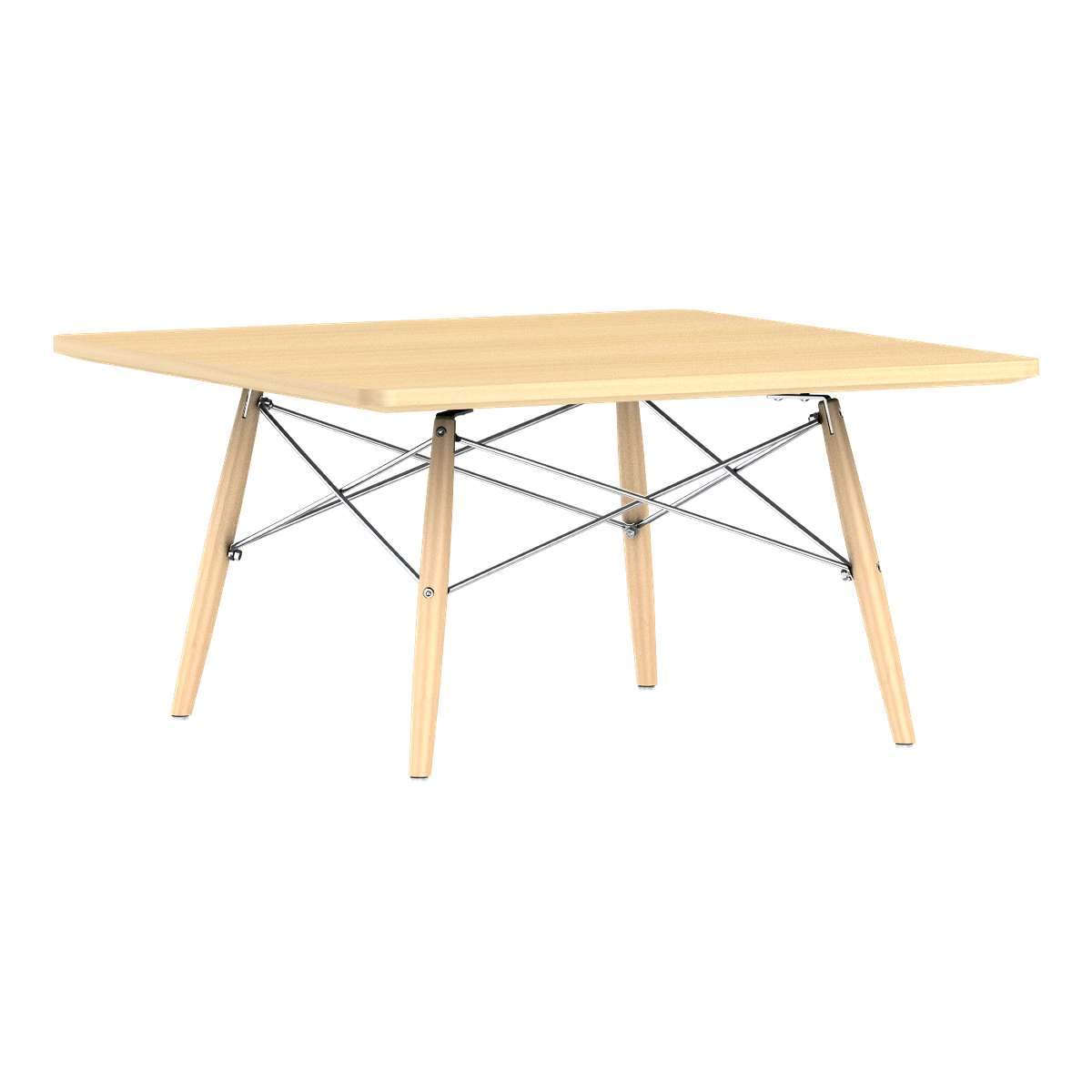 Eames Square Dowel Leg Coffee Table Coffee Tables herman miller White Ash Natural Maple Chrome +$15.00
