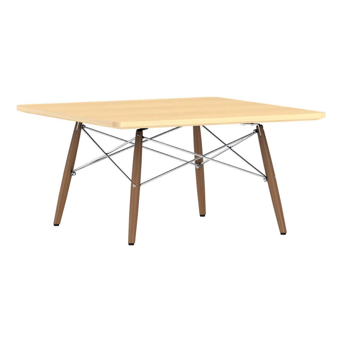 Eames Square Dowel Leg Coffee Table Coffee Tables herman miller White Ash Walnut +$30.00 Chrome +$15.00