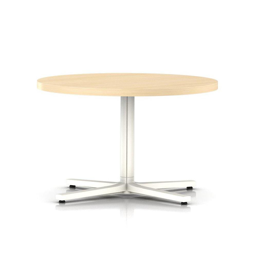 Everywhere Occasional Table Coffee Tables herman miller Clear on Ash White