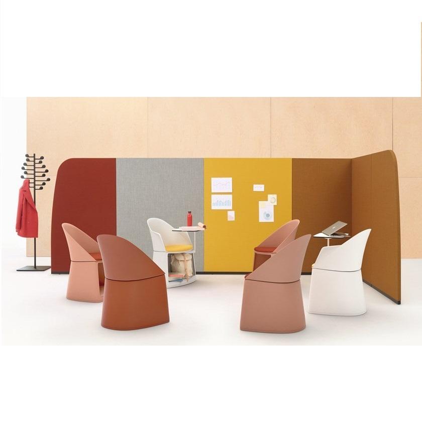 Cila Go Armchair With Seat Cushion Storage Base Armchair arper