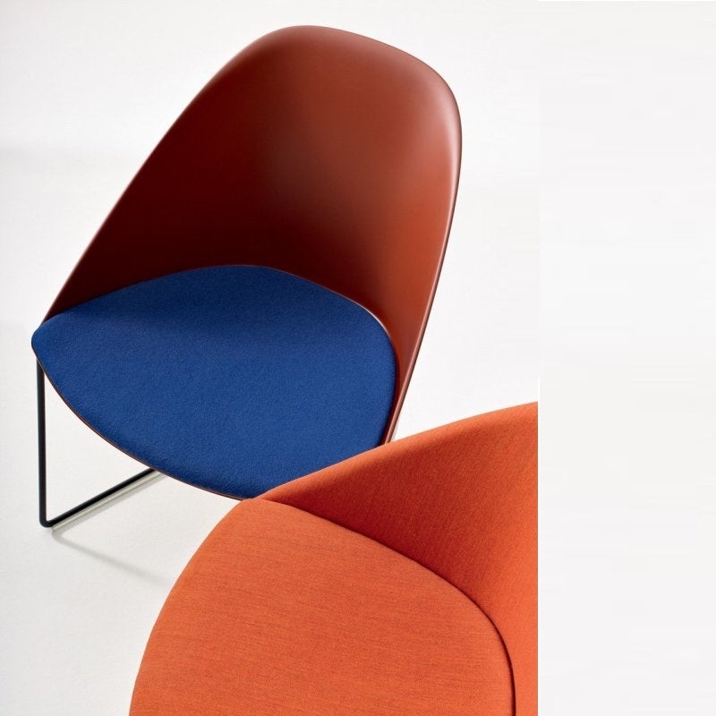 Cila Polypropylene Chair With Sled Base Chairs Arper