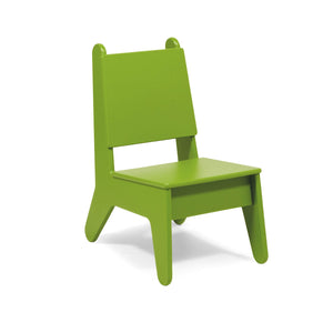 BBO2 Kids Plastic Outdoor Chair kids Loll Designs Leaf Green 