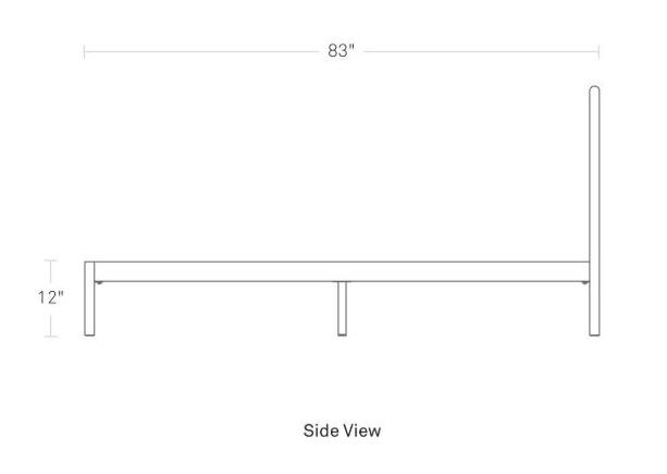 Me Time Leather Bed Bed BluDot