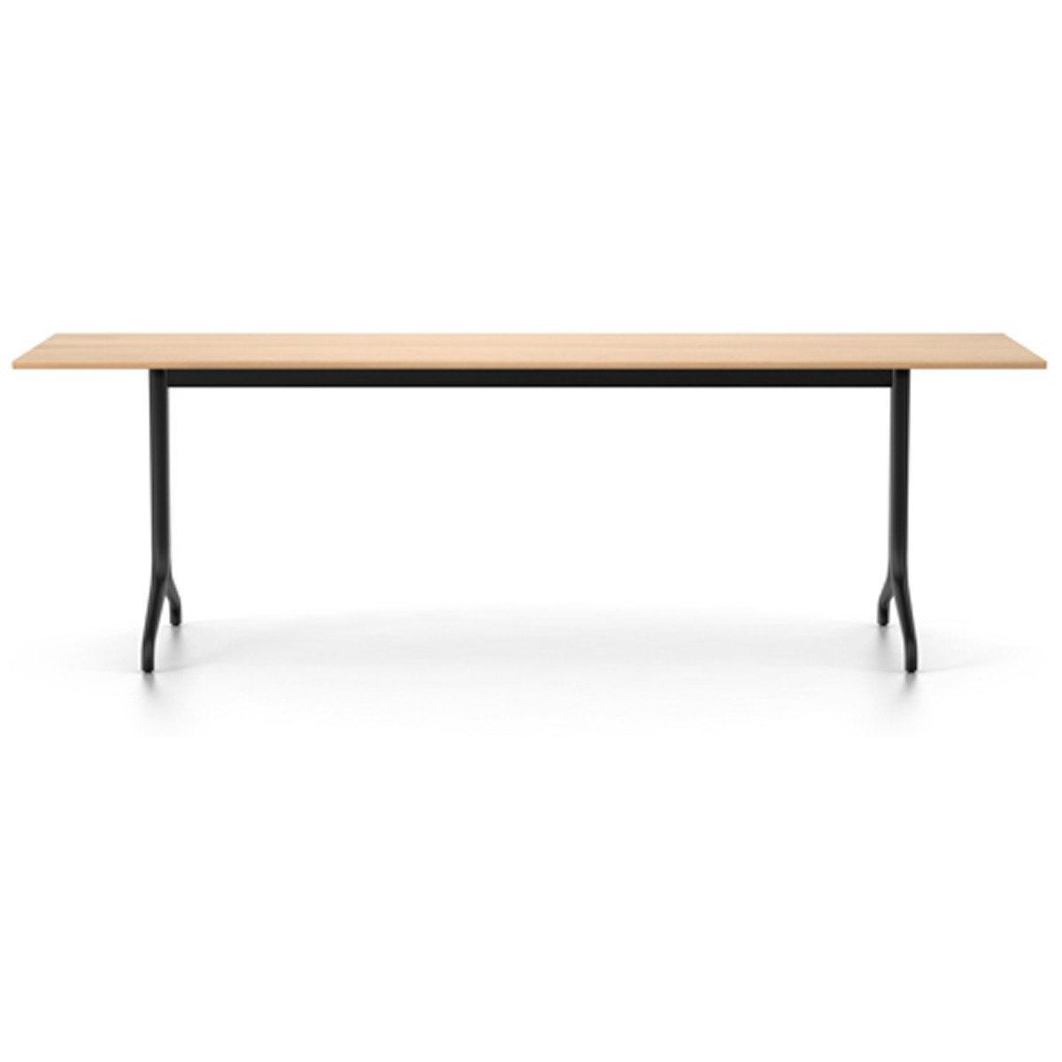 Belleville Rectangular Table Dining Tables Vitra 94.5" L x 31.5" - solid natural oak top oiled