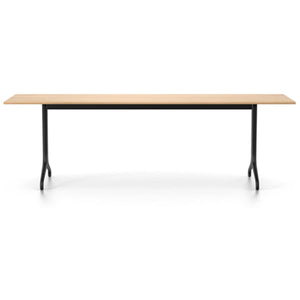 Belleville Rectangular Table Dining Tables Vitra 94.5" L x 31.5" - solid natural oak top oiled 