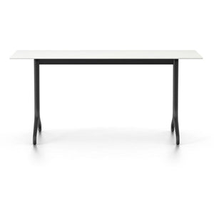 Belleville Rectangular Table Dining Tables Vitra 63" L x 29.5" - white solid core top - outdoor 