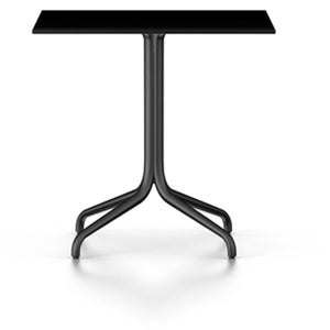 Belleville Square Table Dining Tables Vitra Solid Core Material Black - Outdoor 