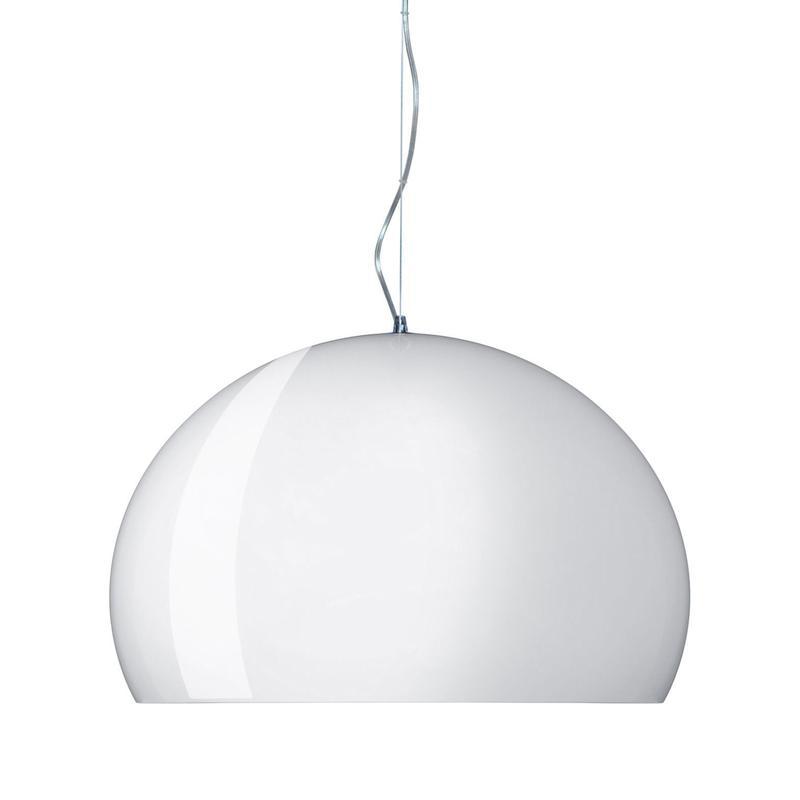 Big Fly Suspension Lamp suspension lamps Kartell Glossy Opaque White
