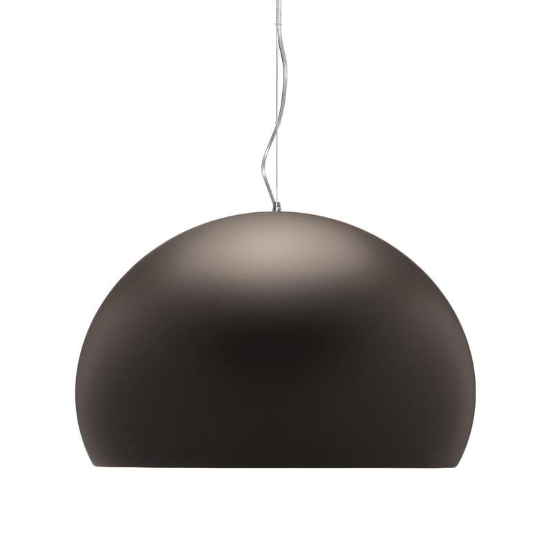 Big Fly Suspension Lamp suspension lamps Kartell Matte Opaque Brown