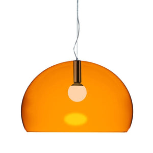 Big Fly Suspension Lamp suspension lamps Kartell Transparent Orange 