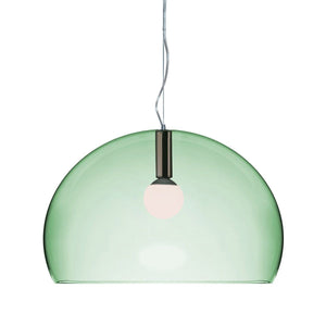 Big Fly Suspension Lamp suspension lamps Kartell Transparent Sage Green 