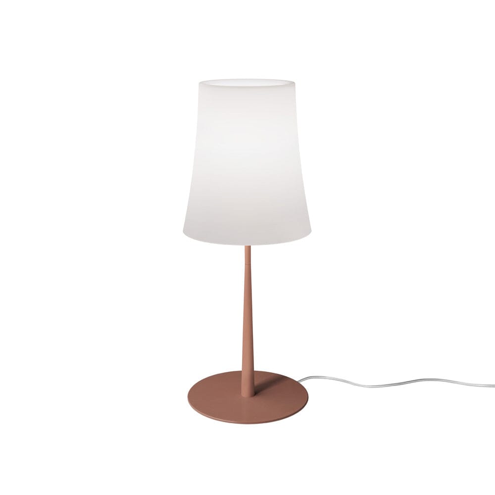 Birdie Easy Table Lamp Table Lamp Foscarini Large Brick Red