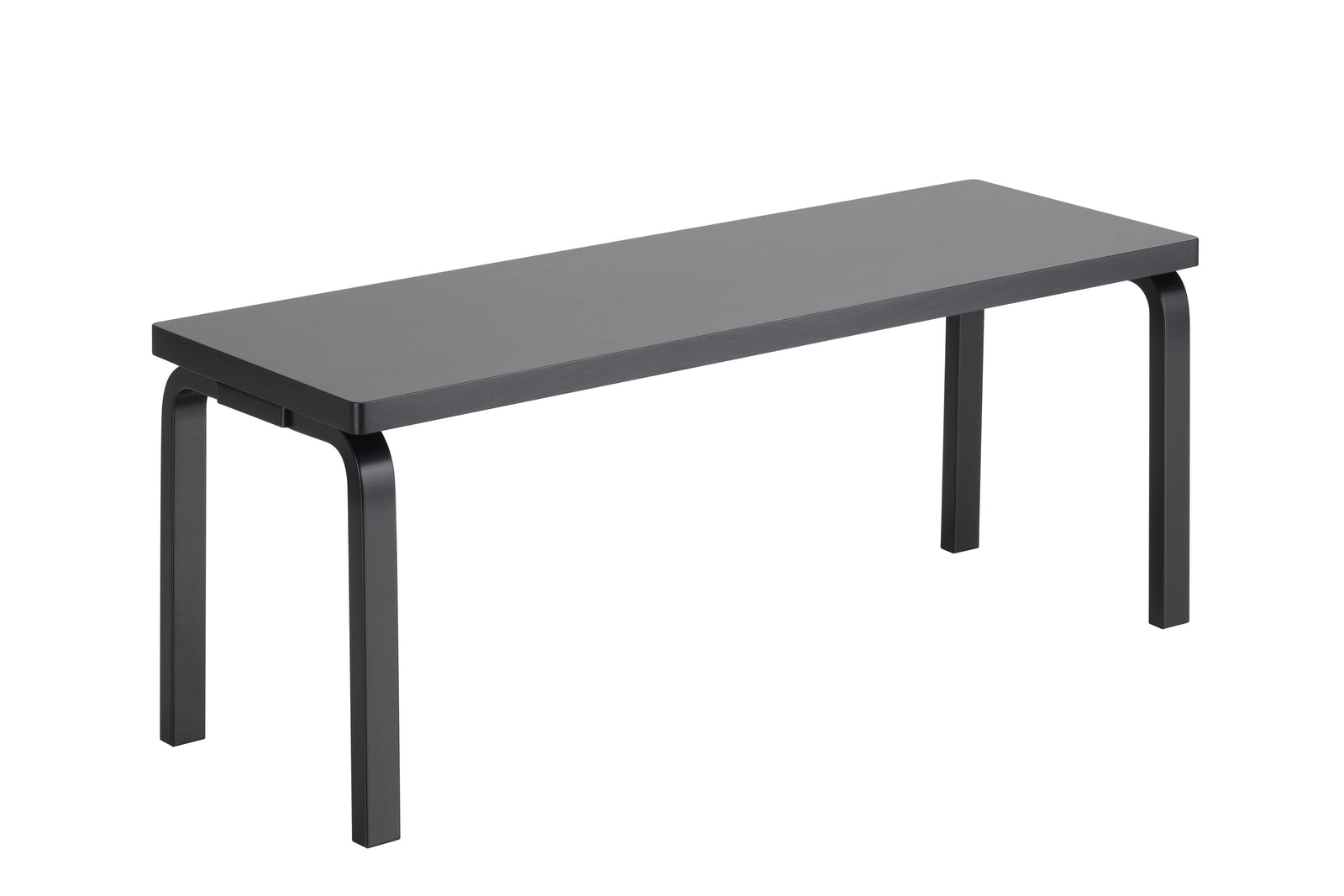 Bench 153A Benches Artek 153A: 44.25" - Lacquered Black
