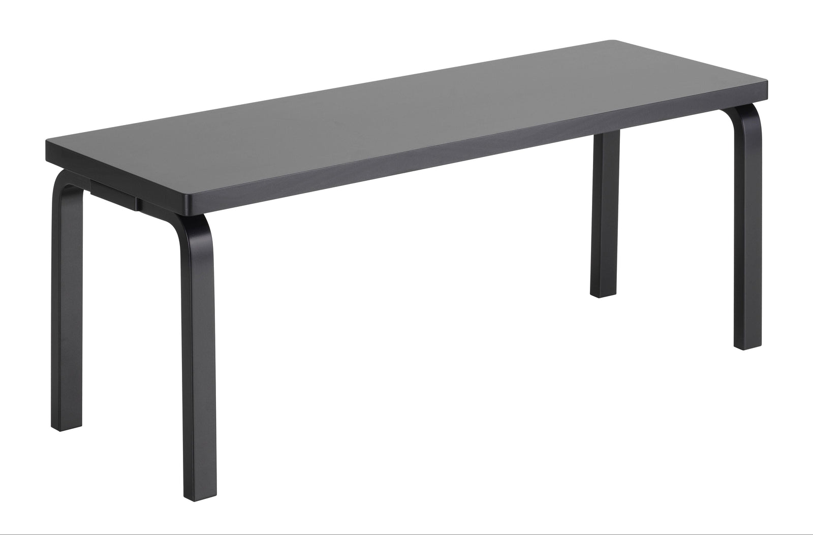 Bench 153A Benches Artek 153A: 44.25" - Lacquered Black