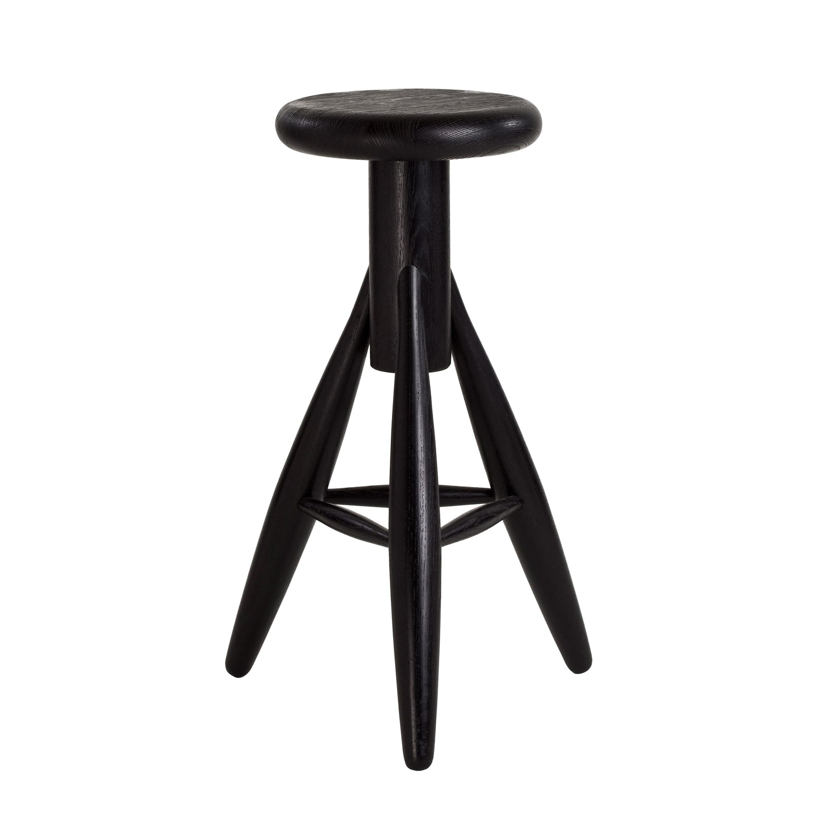 Rocket Stool Stools Artek Painted Black