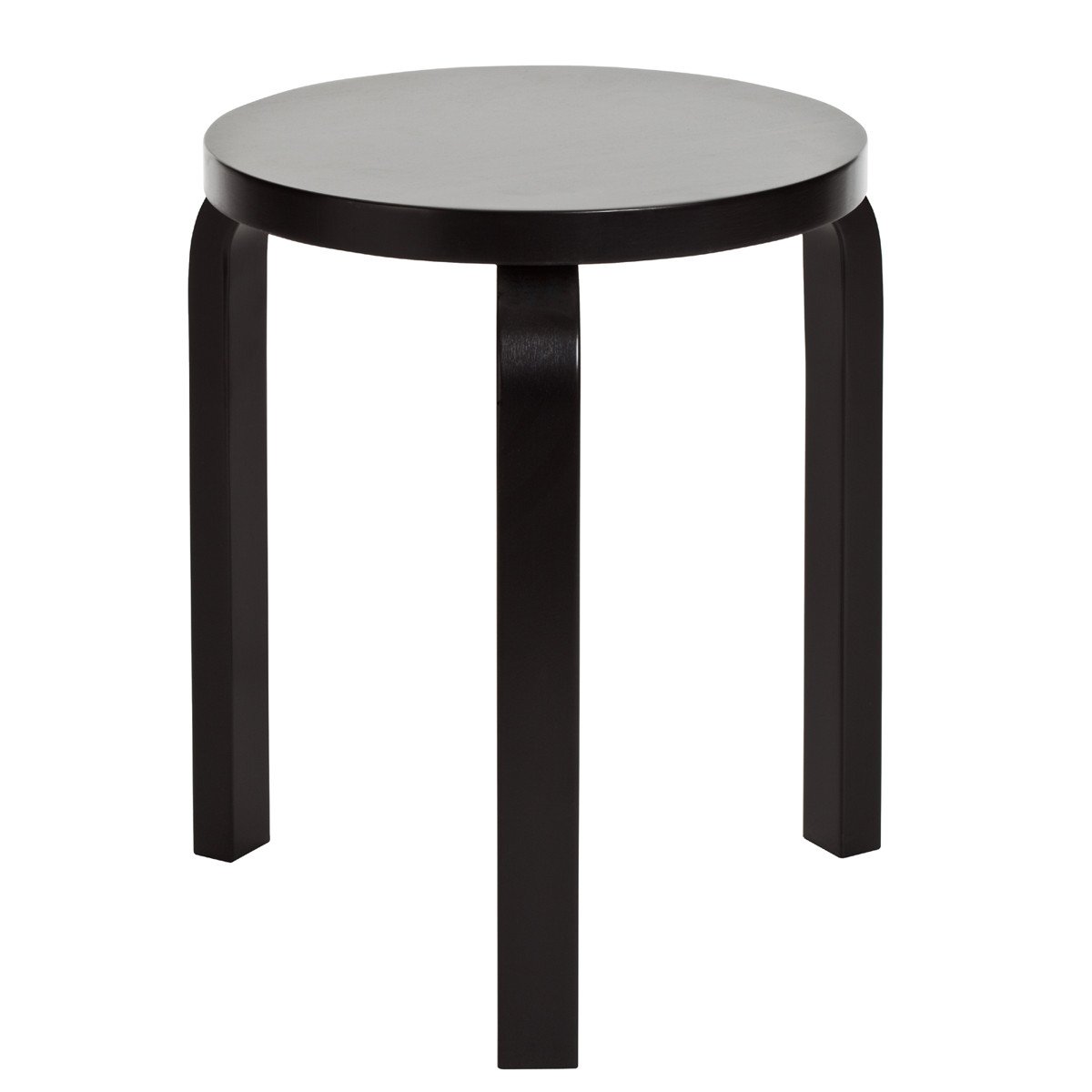 Stool 60 Stools Artek Lacquered All Black +$40.00