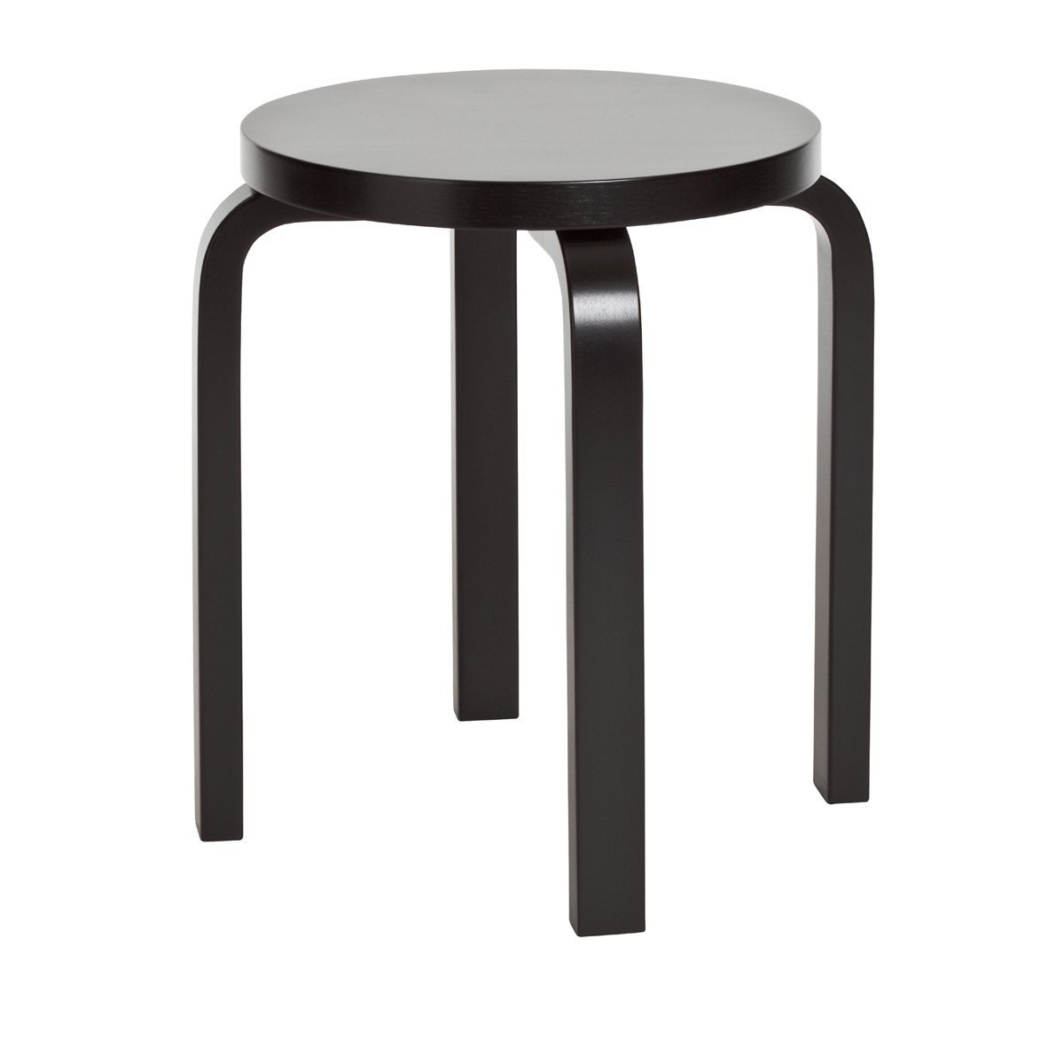 Stool E60 Stools Artek Lacquered All Black +$55.00