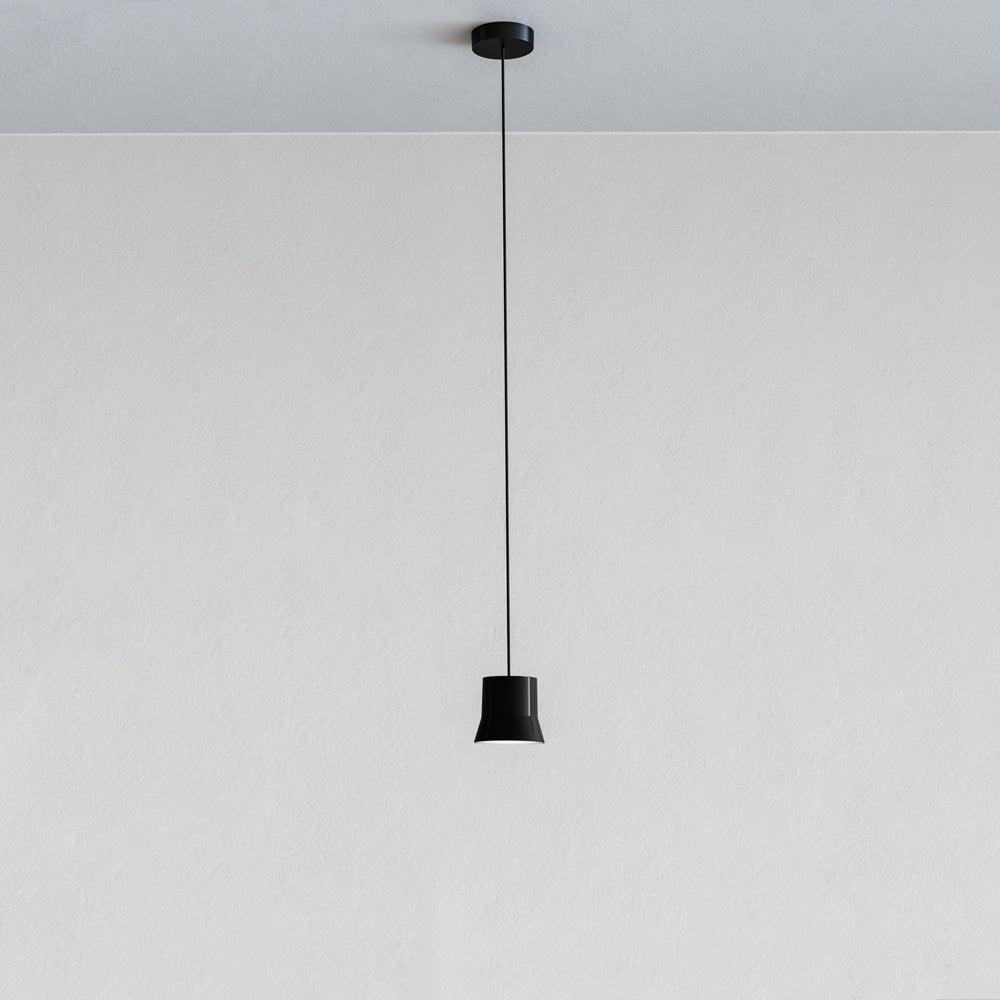 Gio Light Suspension Pendant Lights Artemide Black Dimmable 2-Wire