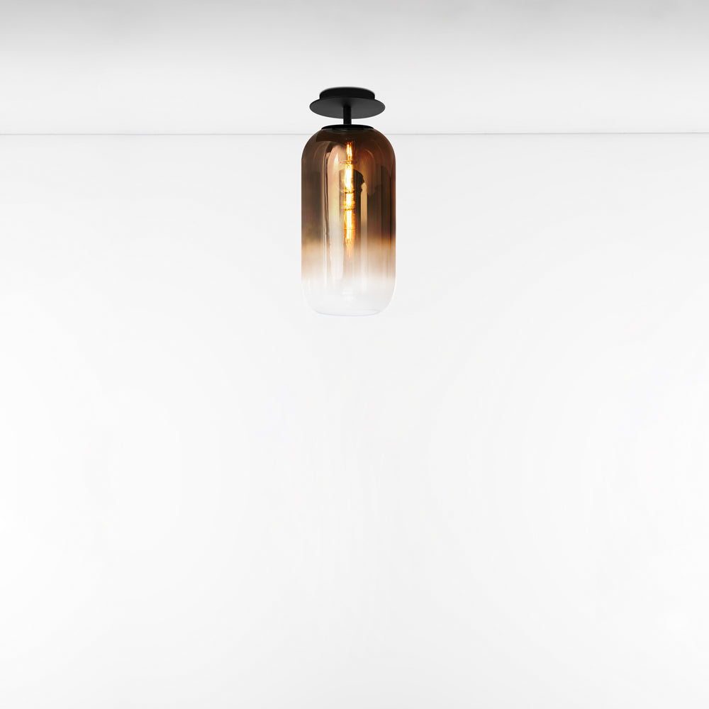 Gople Mini Ceiling Lamp ceiling lights Artemide Black/Bronze