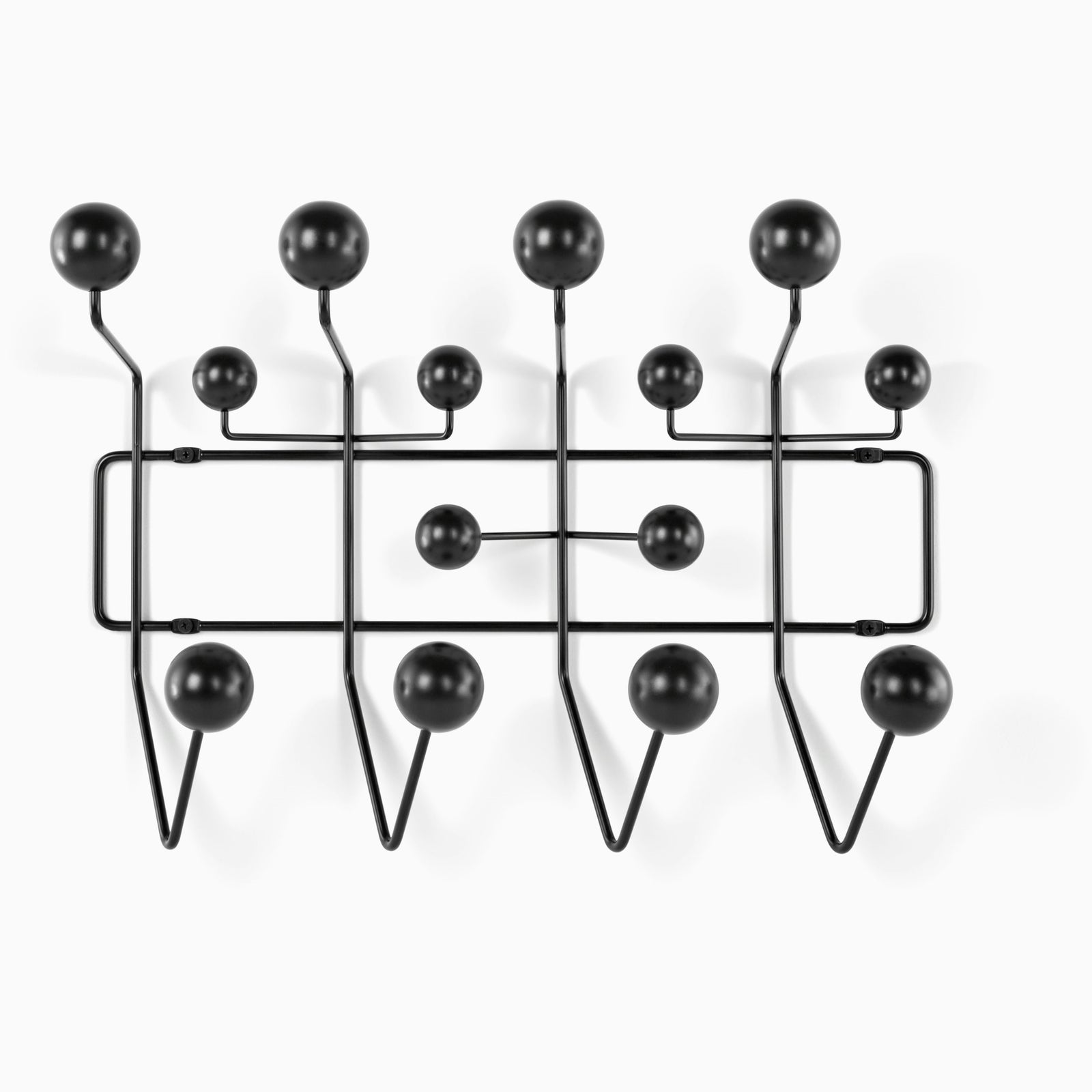 Eames Hang It All Coat Rack Coat Hooks herman miller All Black