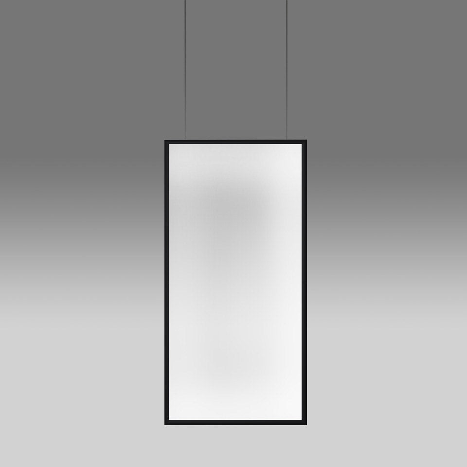 Discovery Space Suspension Lamp suspension lamps Artemide Rectangular Black
