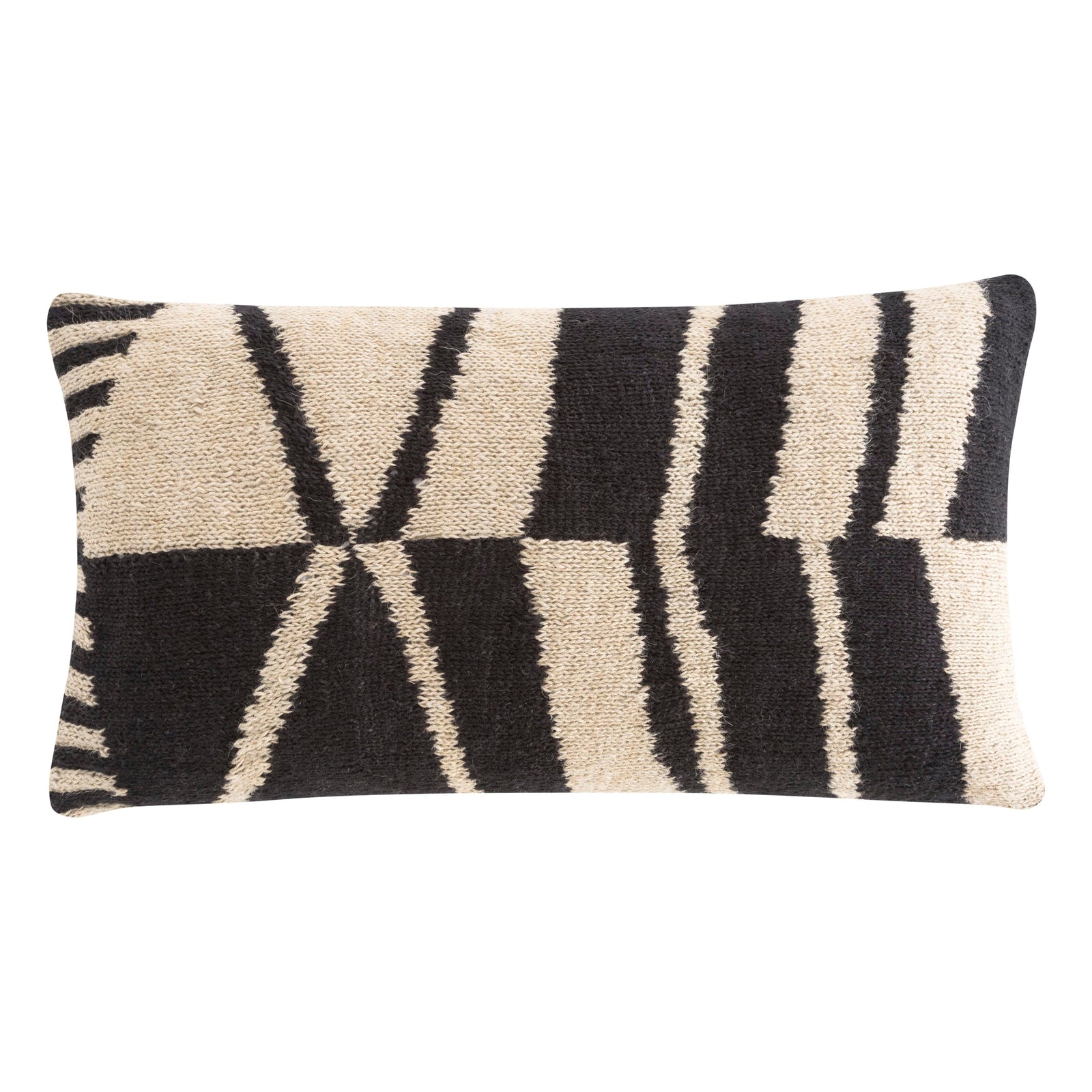 Rustic Chic Geo Pillow Pillows Gan Geo. Black&White