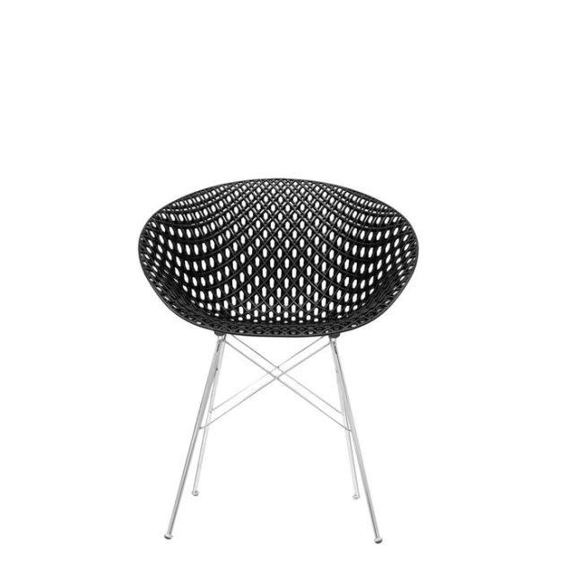 Matrix Chair Chairs Kartell Matte Black/Chrome