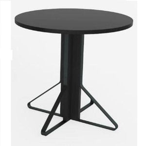 REB003 Kaari Round Dining Table table Artek Black Linoleum / Table Top + $240.00 